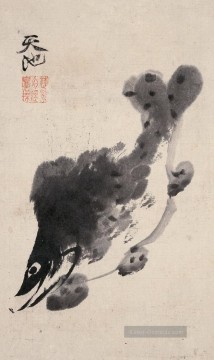  alt - Fisch alte China Tinte